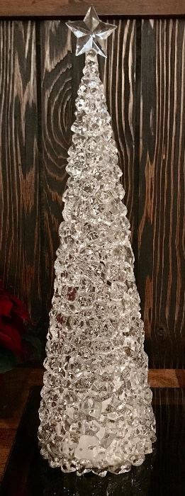 Light up Crystal Table Top Tree 