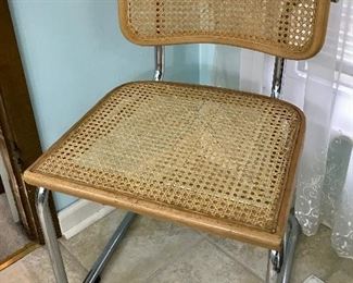 Midcentury Modern Cane Chair 