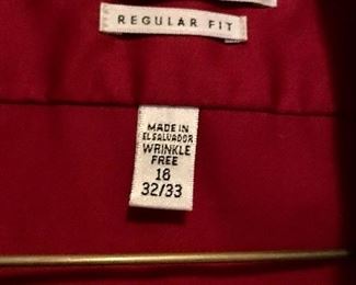 Van Heusen Dress Shirt, Size 16 32/33 