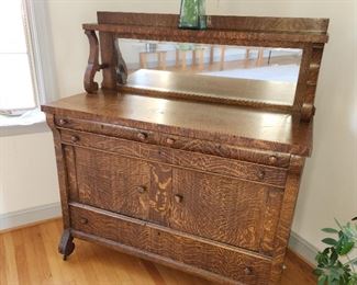 antique server/buffet