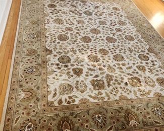 large area rug. 120" x 120"