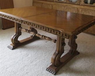 1970 Dining Room Table Spanish Baroque Revival