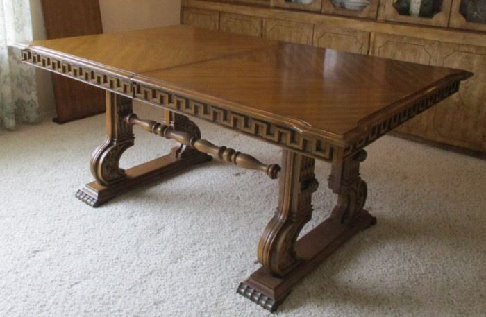 1970 Dining Room Table Spanish Baroque Revival