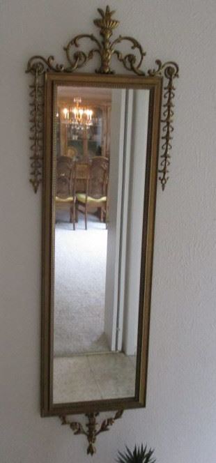 Vintage Ornate Wall Mirror