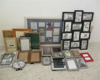 Large Group of Picture Frames