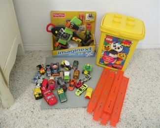 Legos, Imaginext and Toy Cars