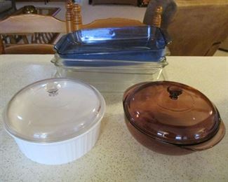 Corning Ware and Pyrex from the 60's / 70's