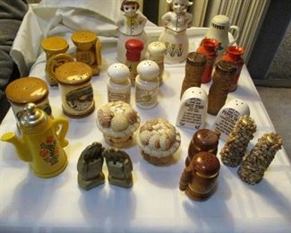 Vintage Collectible Salt and Pepper Shakers