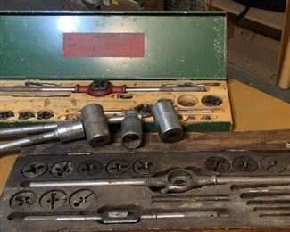 Vintage Tap and Dye Tools