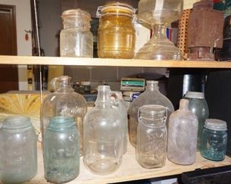 vintage jars