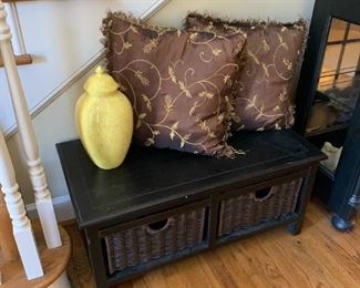 Small Bench with storage 