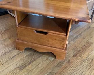 Bench/ Side table with storage 
