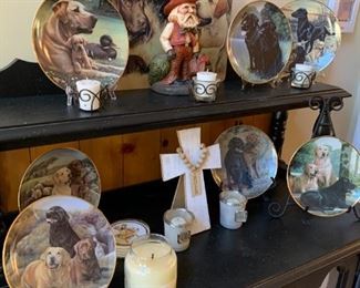 Labrador Plates and other decor 