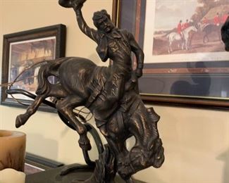 Cowboy Statue 