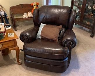 Leather Recliner 