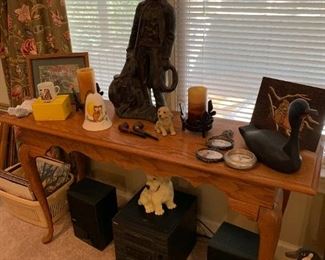 Sofa table, home accents 