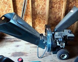 Craftsman Gas Powered Chipper/Shredder, 8HP Engine, 3" Chipping Capacity