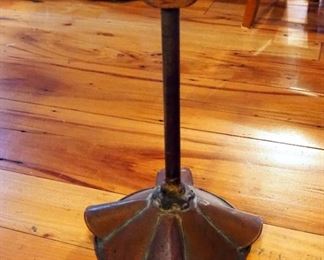 Antique Copper Clothing Hand Washer, 17" Tall, 10" Diameter
