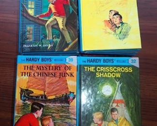 The Hardy Boys Hardback Books By Franklin W. Dixon, Qty 19, Copyright 1988
