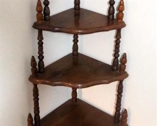 Corner Display Shelf, 54" x 22.5" x 14.5"