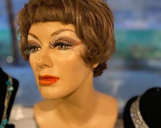 Vintage Mannequin Bust 