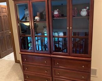 2 Display Bookcases ~ attached at top, can be separated.