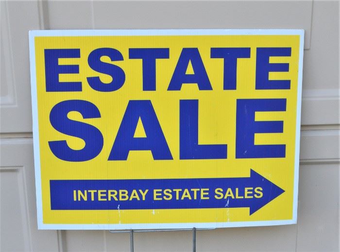 FOLLOW THESE SIGNS TO THE SALE