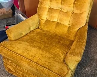 crushed velvet Lee Harvey by Maddox Mid-Century
