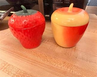 Hazel Atlas jam or sugar jars