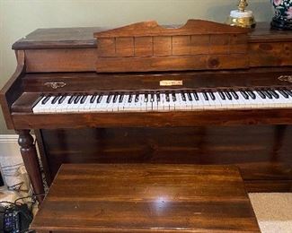 Pine piano,  great sound