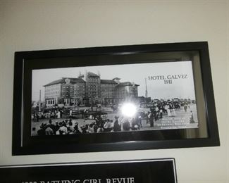 Framed Photo of Hotel Galvez, Galveston 