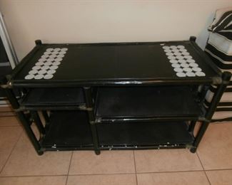 Vintage Rattan Stand