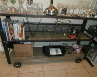 Glassware, Cookbooks and Small Kitchen Appliances