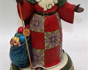 Lot 025
Jim Shore Musical Santa figure