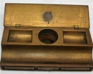 Lot 036
Taylor & Son Inkwell Pen desk holder