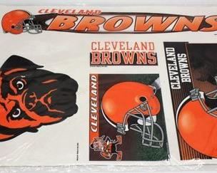Lot 049
Cleveland Browns Decal Set