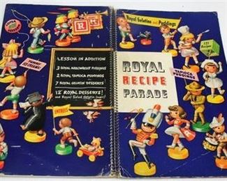 Lot 062
VTG Royal Recipe book