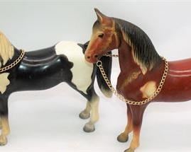 Lot 092
VTG Toy Horses