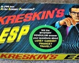 Lot 102
VTG Board game Kreskins ESP 1966