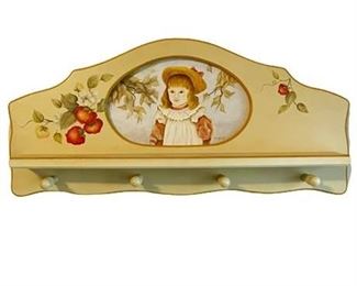 Lot 295
Hand Painted Dress Rack and Shelf