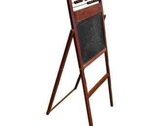 Lot 304
Vintage Childs Folding Chalkboard