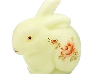 Lot 336
Fenton Art Glass Signed E. Thomas Bunny