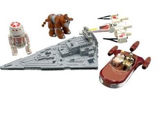 Lot 338
1978 & 1979 Star Wars Fighter Ships and Action Figures