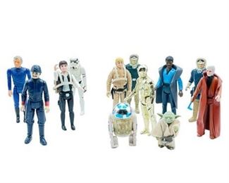 Lot 341
1977 & 1980 Star Wars Action Figurines and Coloring Book