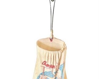 Lot 417
1950's Champion Stay Open Clothespin Bag