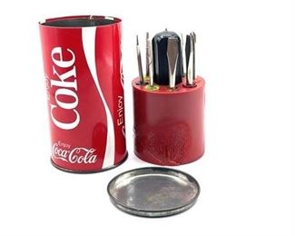 Lot 423
1970's Coca-Cola Can Screwdriver Set