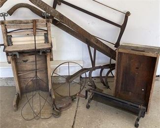 Lot 600-508
Primitive Farm Tool Collection