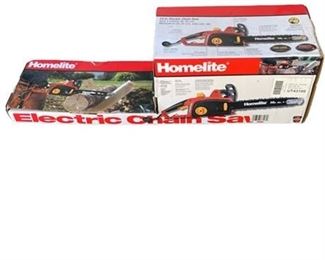 Lot 600-510
Homelite 14" Electric Chain Saw