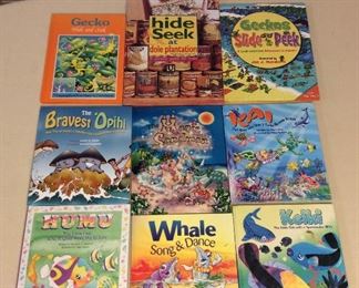 MMT012 Nine Children’s Hawaiian Hardcover Books #4