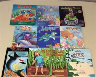 MMT014 Nine Children’s Hawaiian Hardcover Books #6